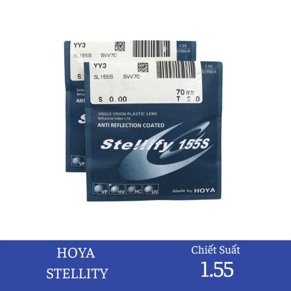 Tròng kính Hoya STELLIFY 1.55S