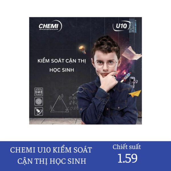 Tròng kiểm soát cận thị học sinh Chemi U10