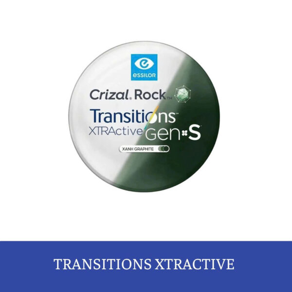 Tròng kính Essilor TRANSITIONS XTRACTIVE